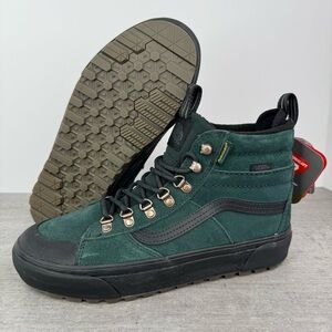 Vans Sk8-Hi MTE Waterproof Insulated Boots -Scarab Green- Men's 8/Women's 9.5
